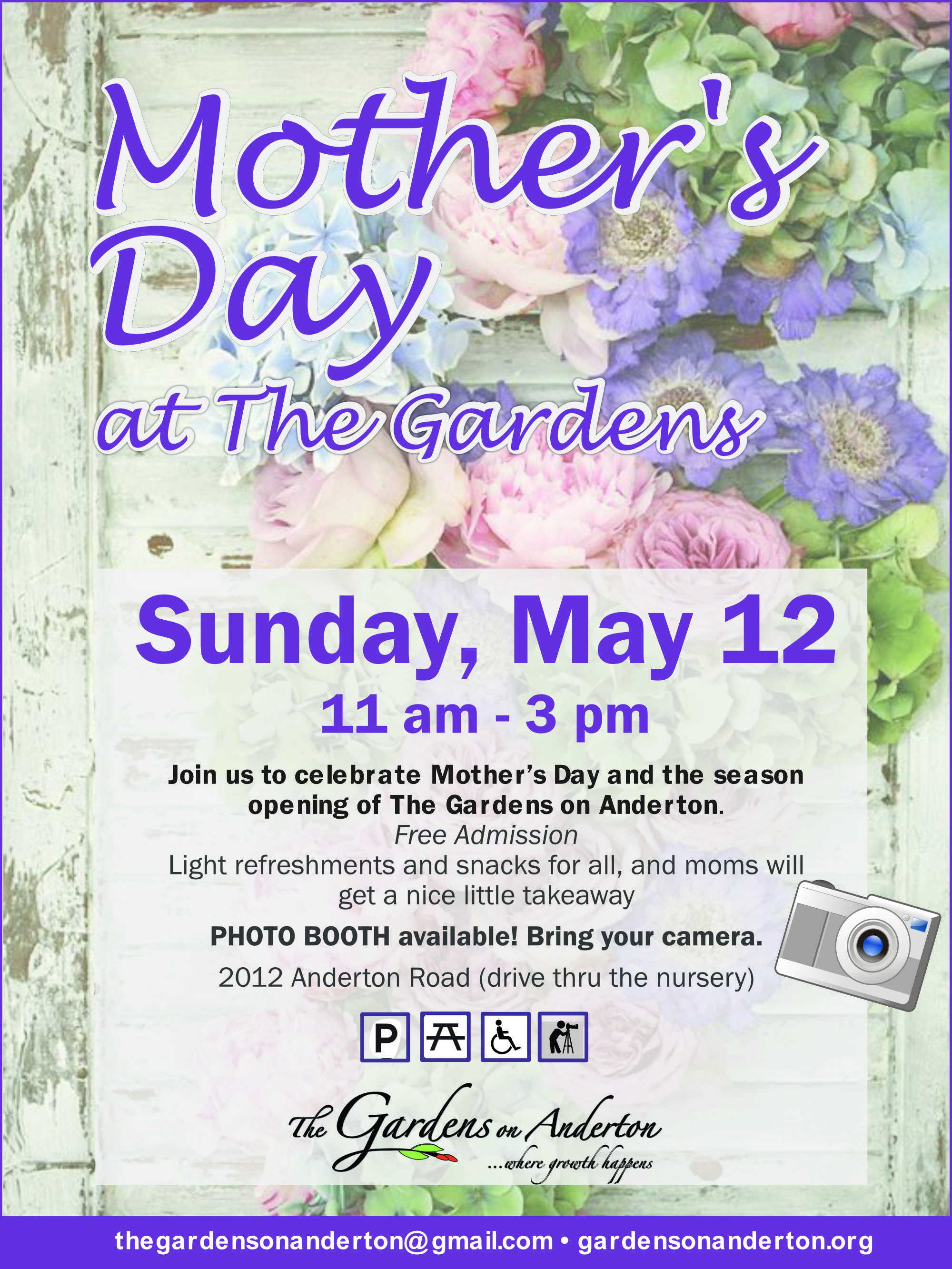 Mother’s Day 2019 | The Gardens on Anderton